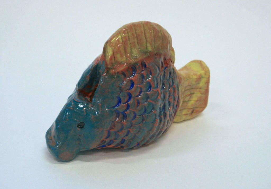 Art Lesson-Fish Clay Whistle