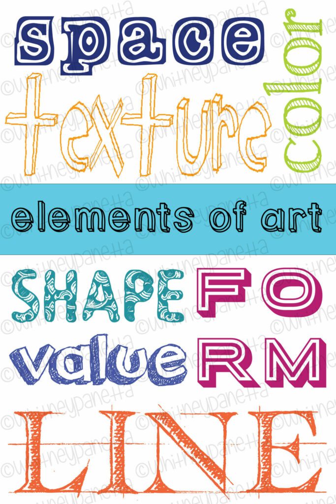 Elements of Art Poster