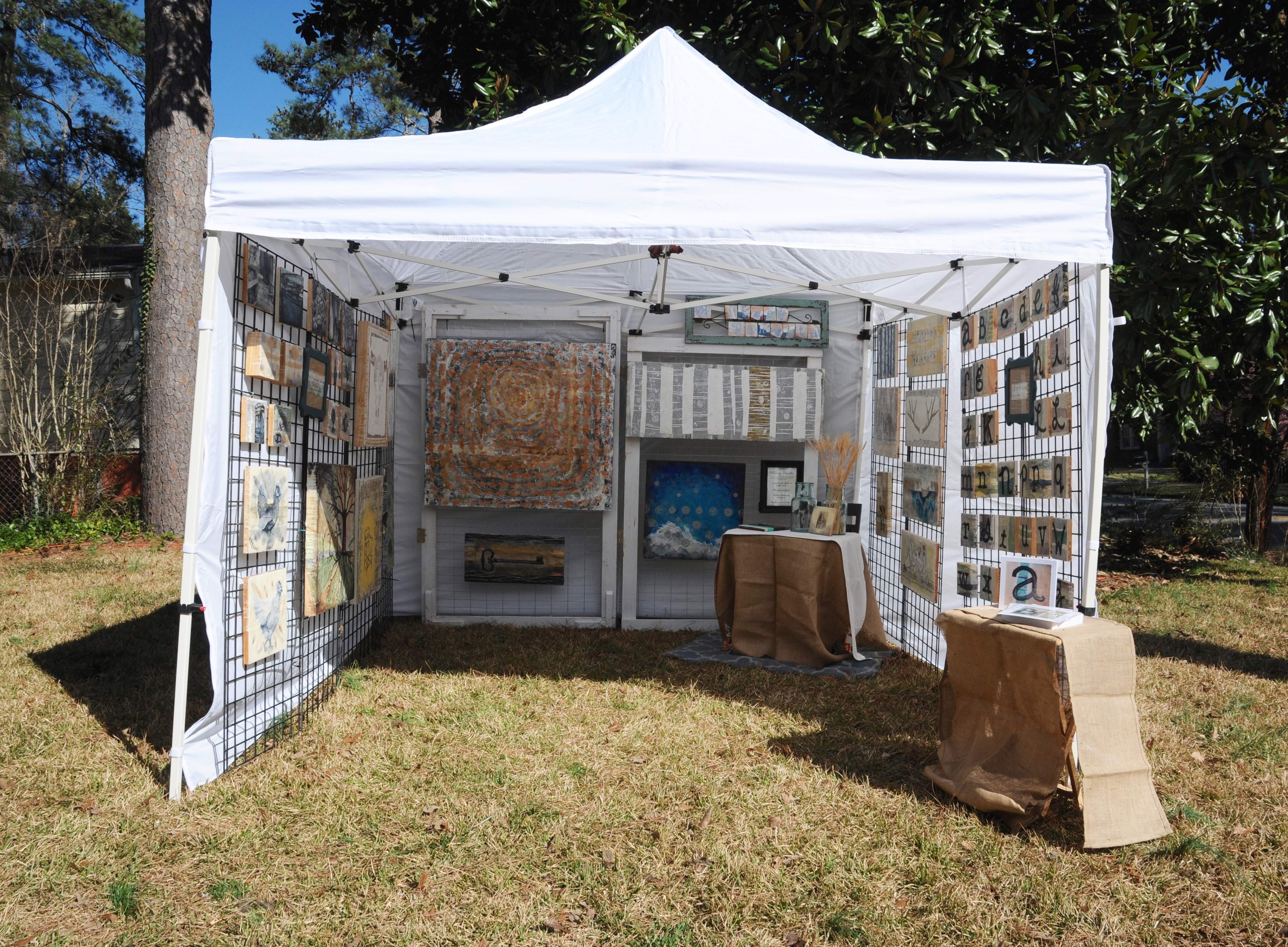 Craft Fair Booth Making My Set Up Look Between The Lines