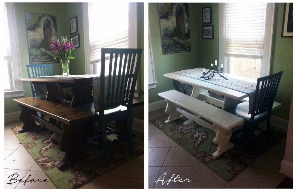 Table Repaint before and after