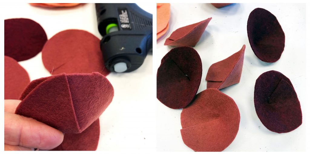 Felt flower how to. 