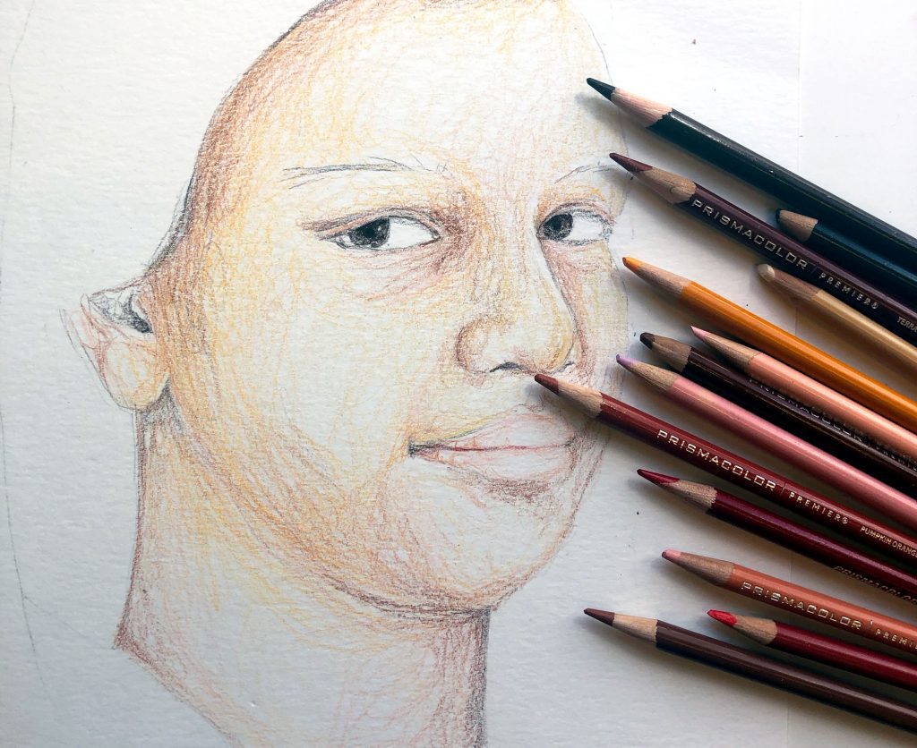 Colorful Portraits Color Pencil