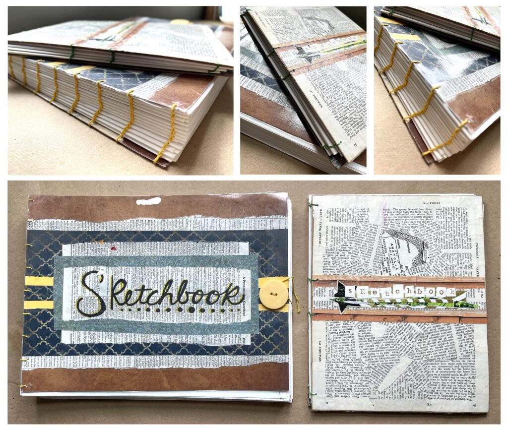 Art Class Projects: Bookbinding & Sketchbooks - Look between the lines