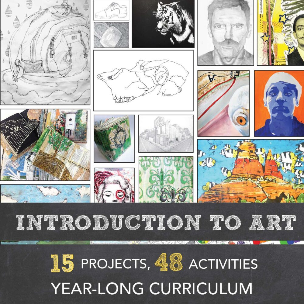 Art Curriculum for High School with Projects & Lessons - Look between ...