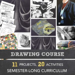 Art Curriculum for High School with Projects & Lessons - Look between ...