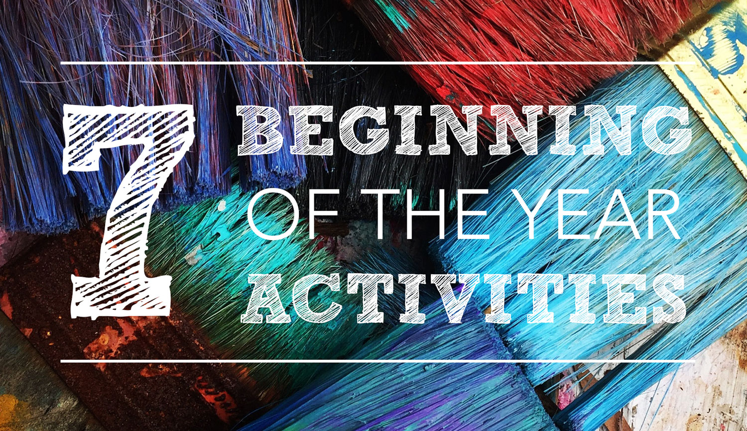 7 Back To School Art Activities - Look between the lines