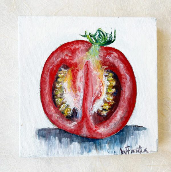 tomato oil painting