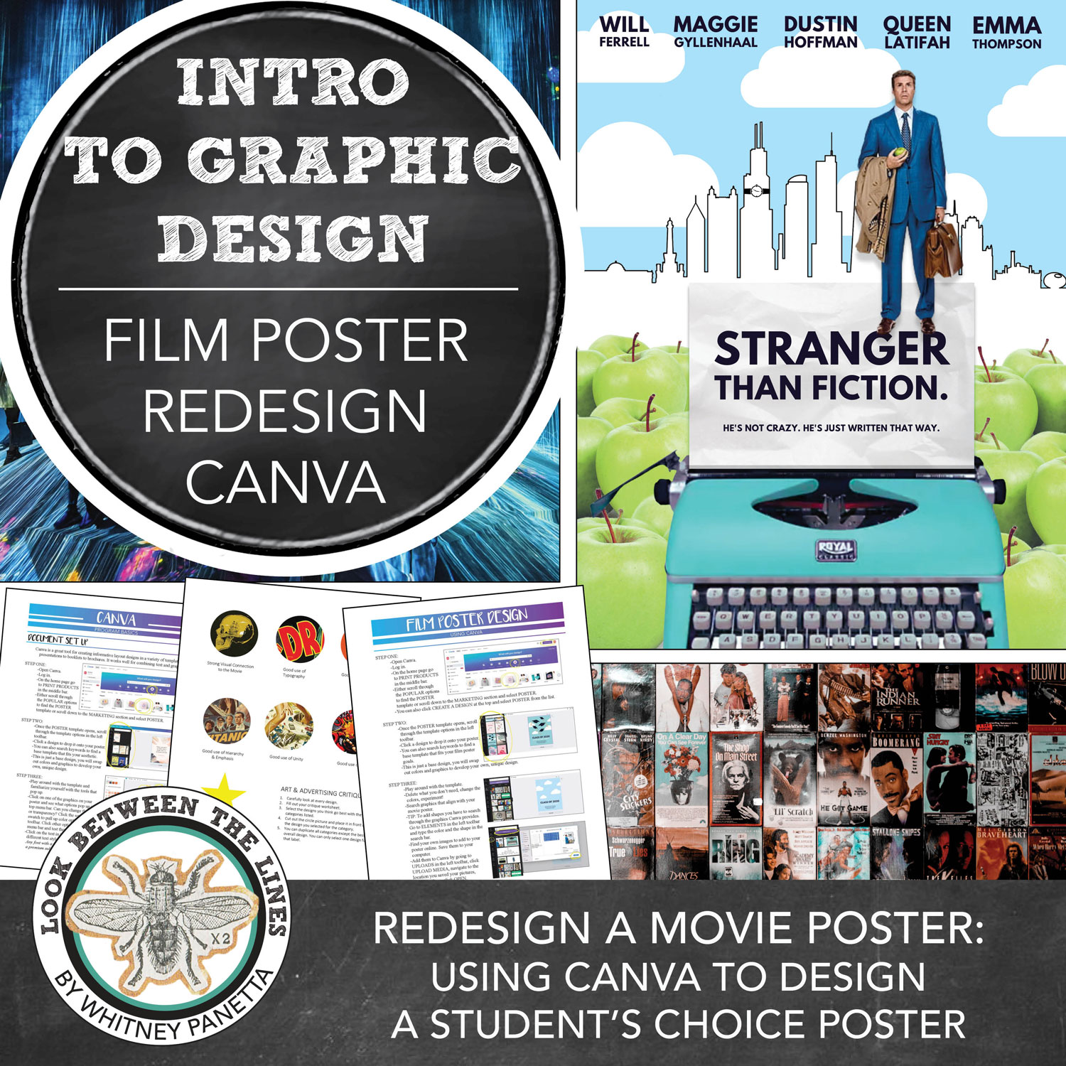Canva Movie Poster Project overview