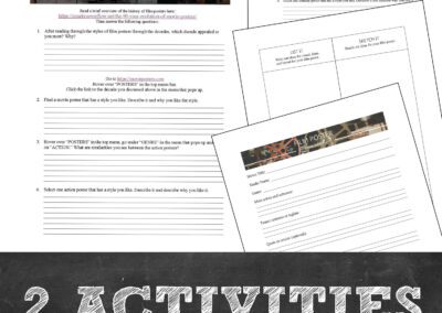Canva Movie Poster Project Activities