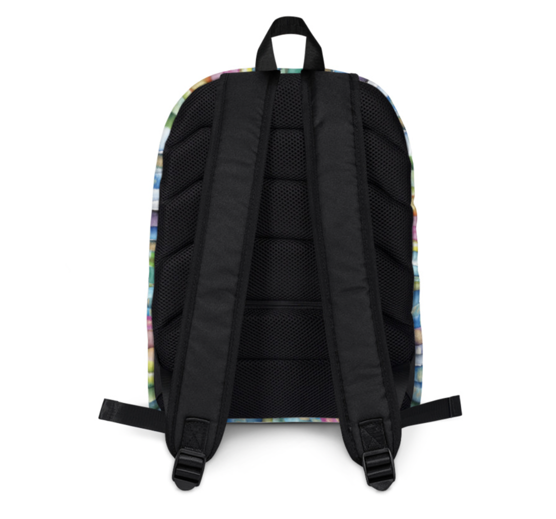 Be You Rainbow Backpack - Look between the lines