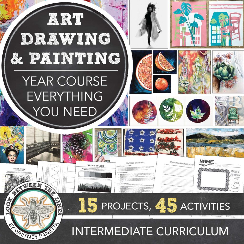 High School Art Intermediate Drawing And Painting Curriculum Look   YDPII Preview Pack Page 01 1024x1024 