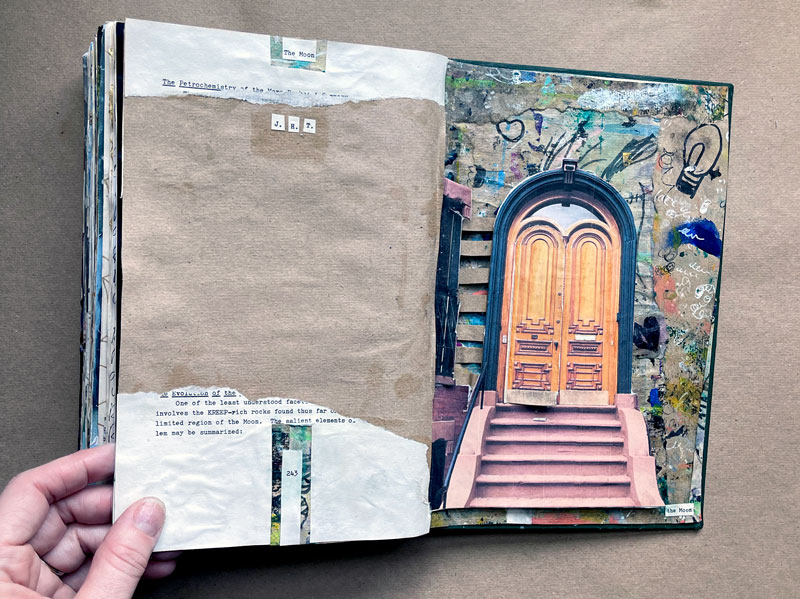 How to Make Junk Journal out of an Old Book!! (Part 1) Step by