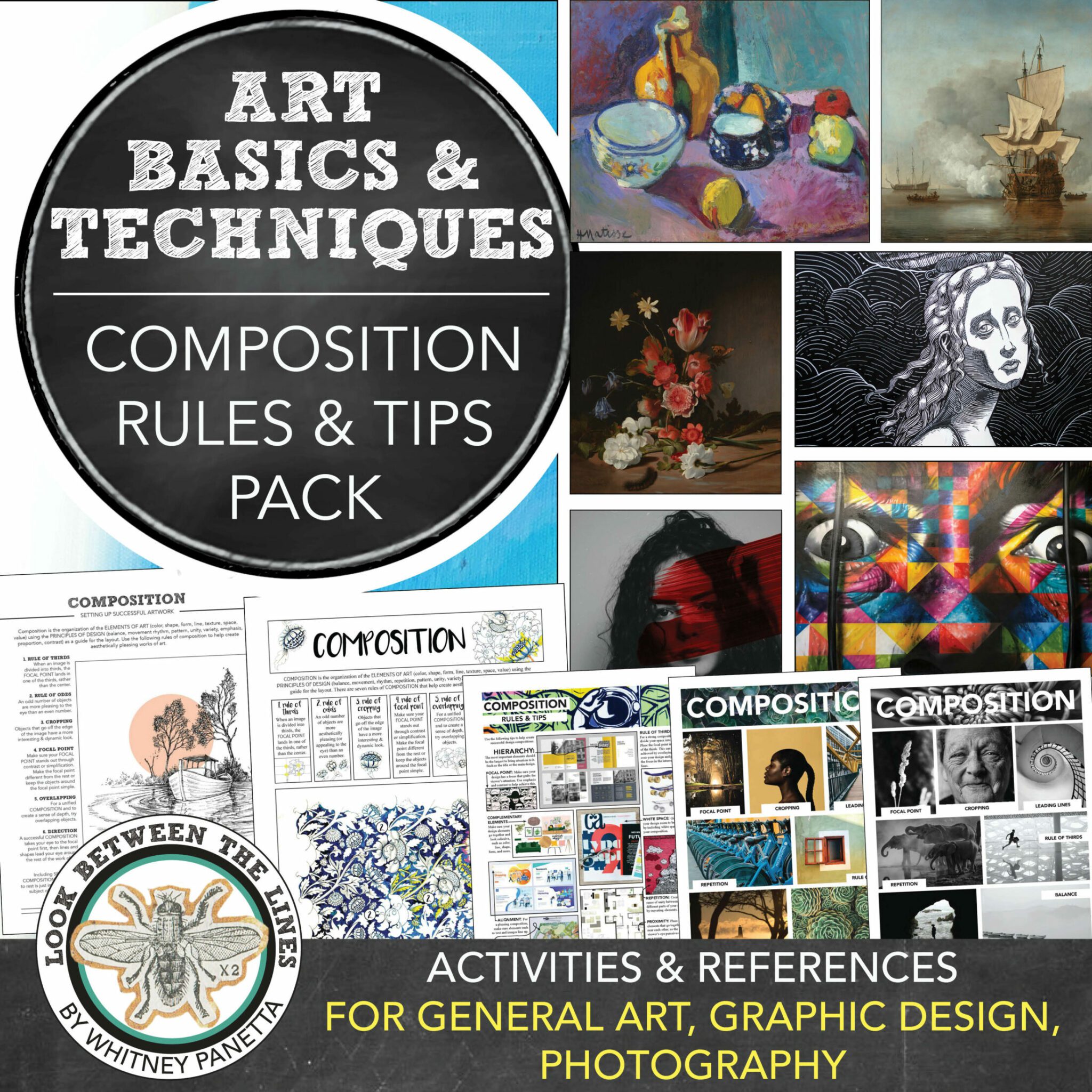 Rules Of Composition Lesson General Art, Design, Photography - Look ...