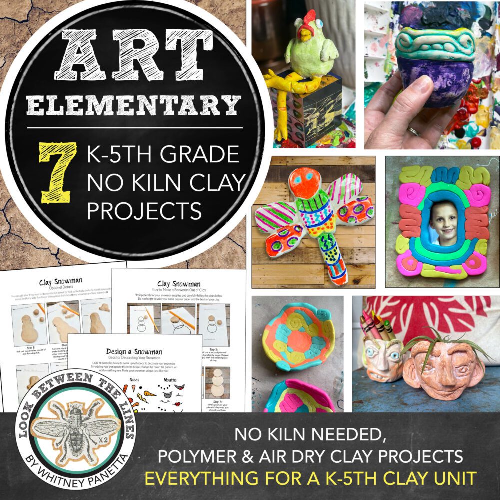 Elementary art clay unit