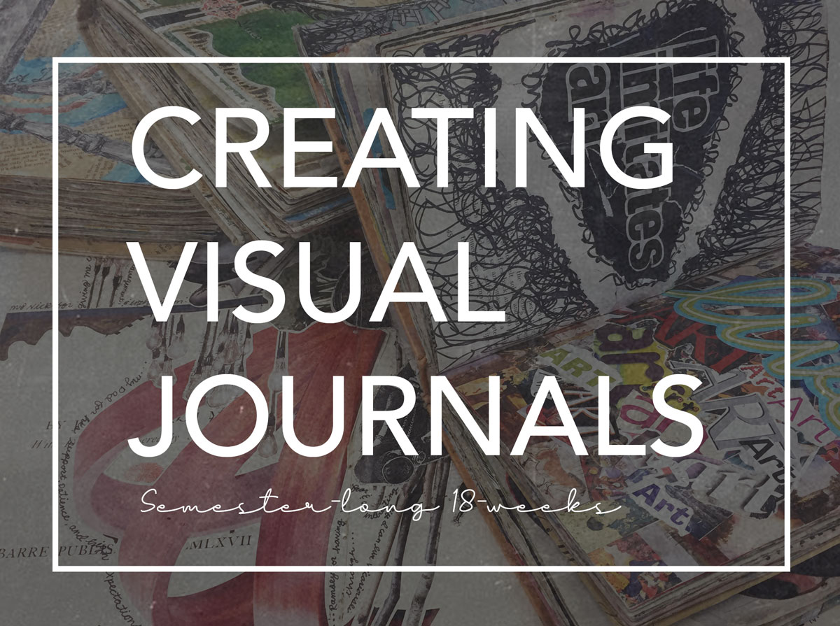 Visual Journal Ideas for Jumpstarting a Visual Journal Project - Look  between the lines