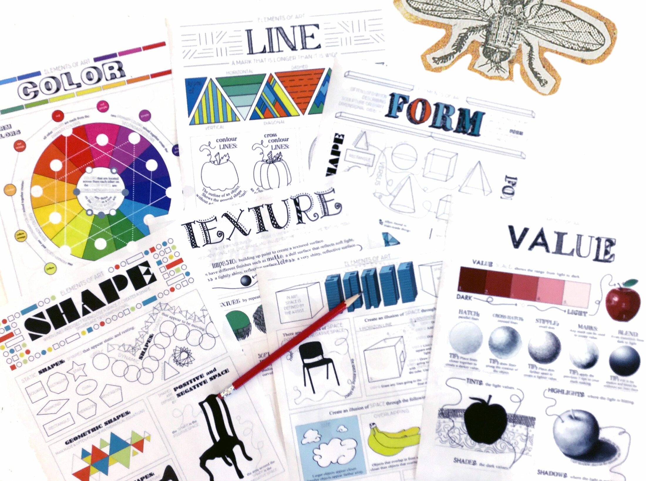 elements of art and principles of design handouts