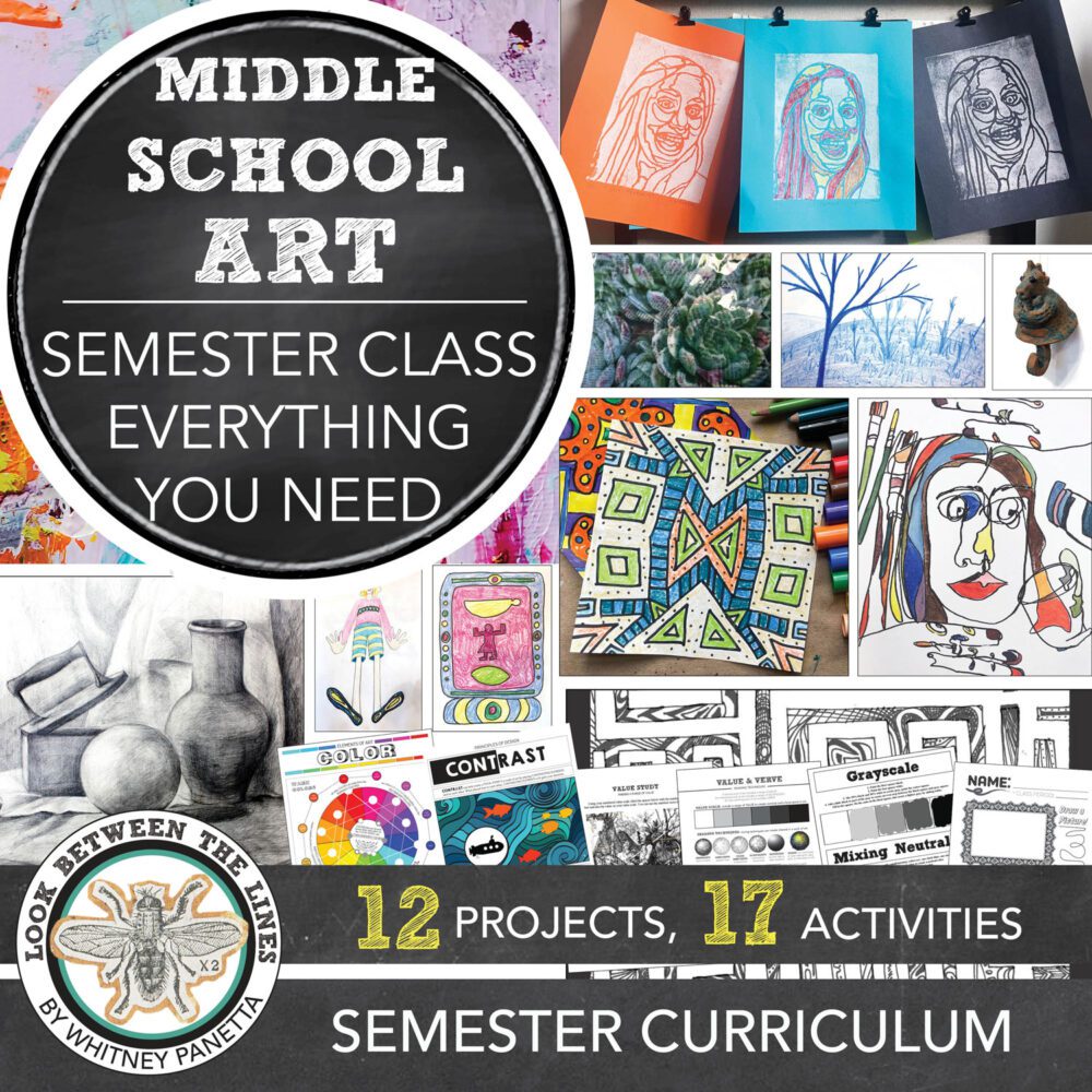 Middle school art lessons thumbnail