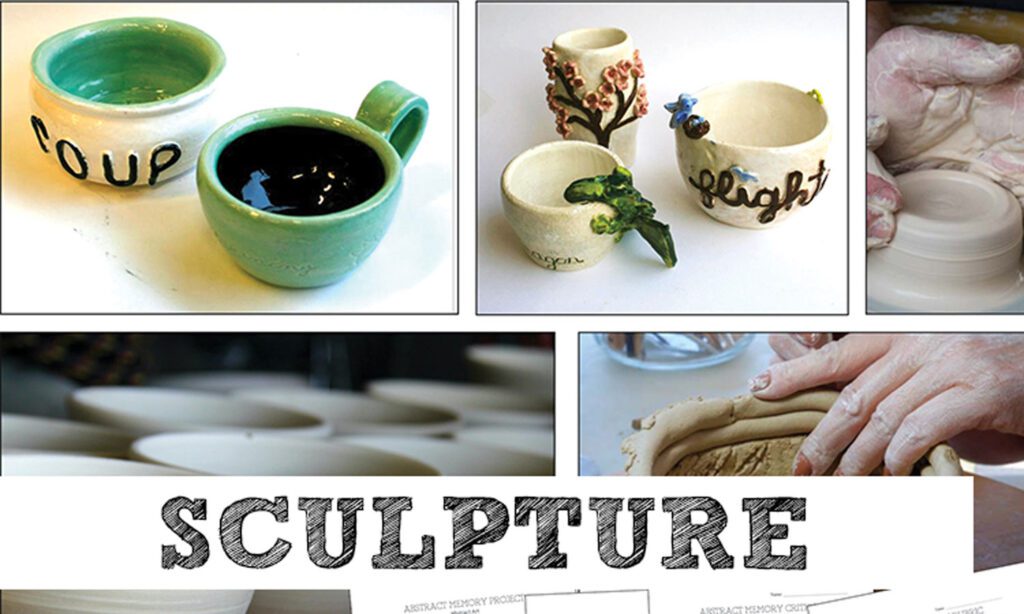 introduction to art curriculum, sculpture lesson thumbnail