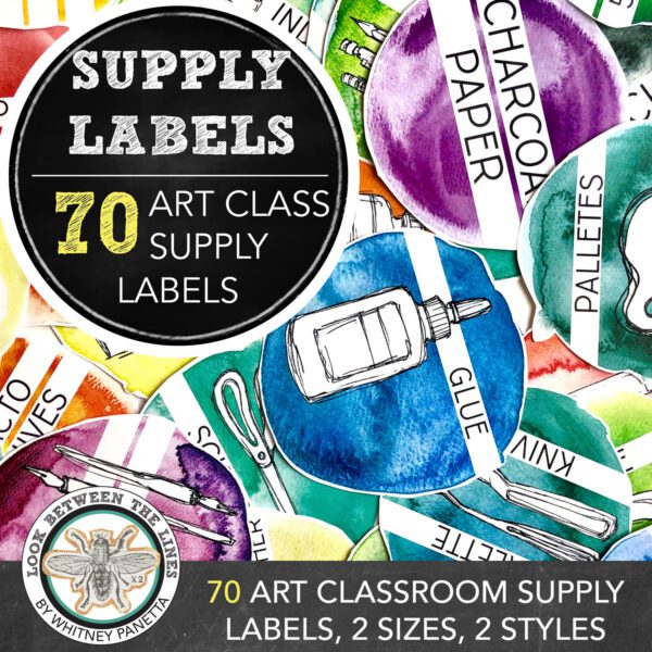 Art Supply Labels Thumbnail