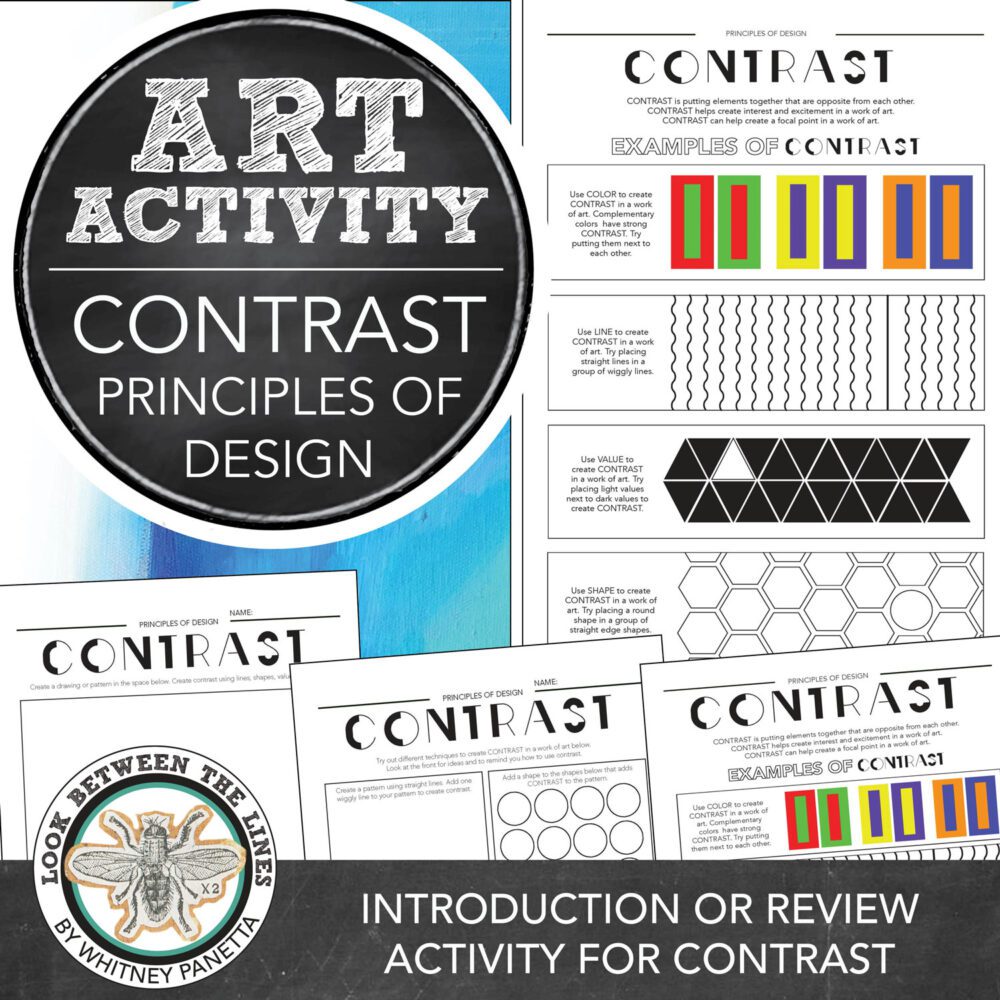 Principle of design contrast thumbnail