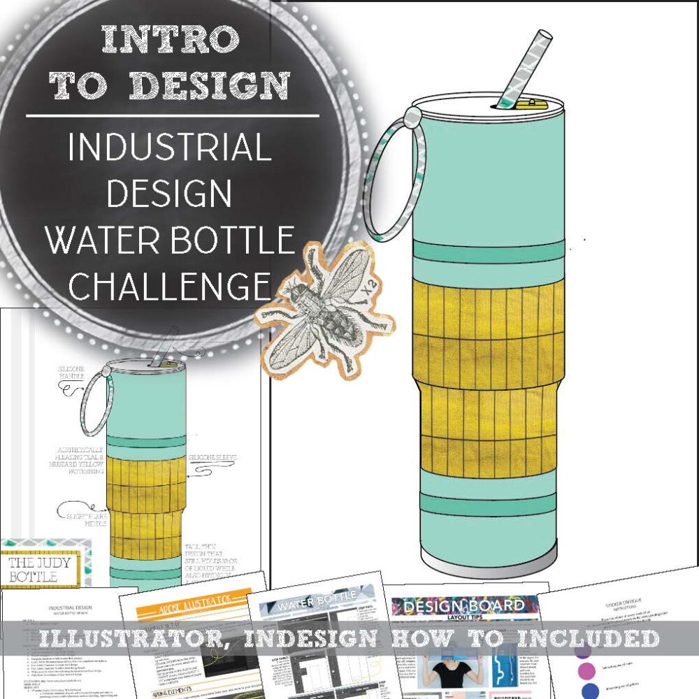 Water bottle design project thumbnail