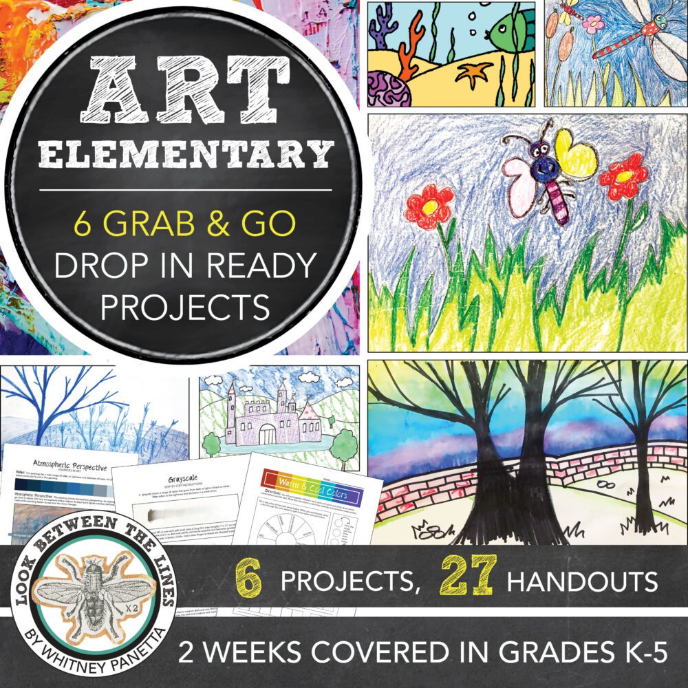 Elementary art landscape project pack thumbnail