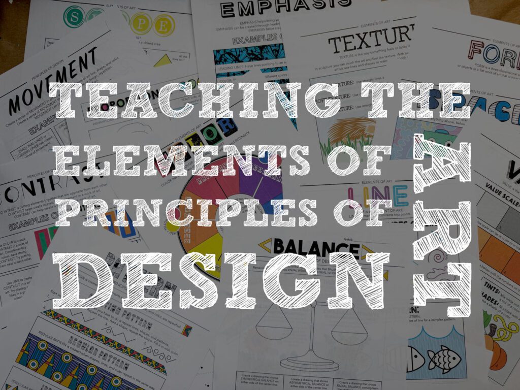 Tips for teaching the elements of art and principles of design in elementary art thumbnail