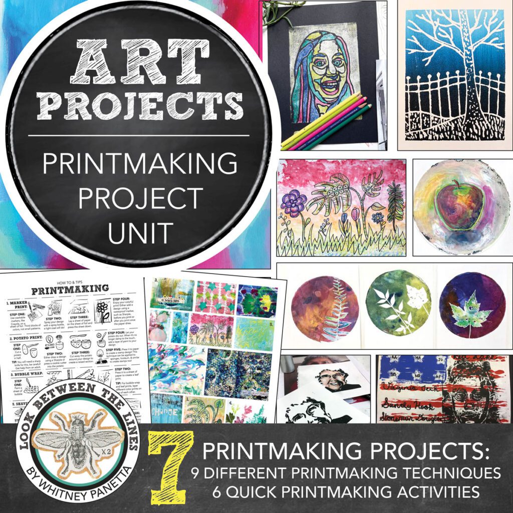 Printmaking Project Pack for Middle and High School Art