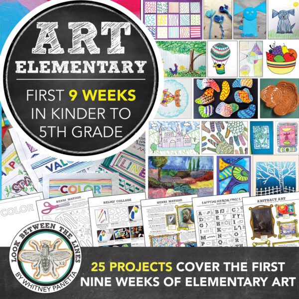 9 week elementary art curriculum thumbnail