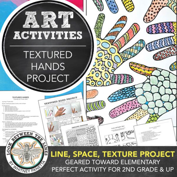 Elementary Art Texture Project thumbnail