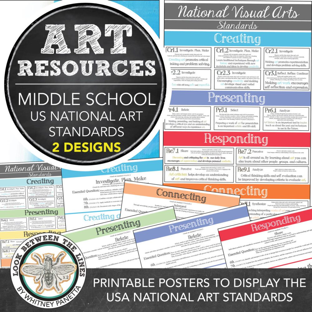 Middle School Art Standards Thumbnail