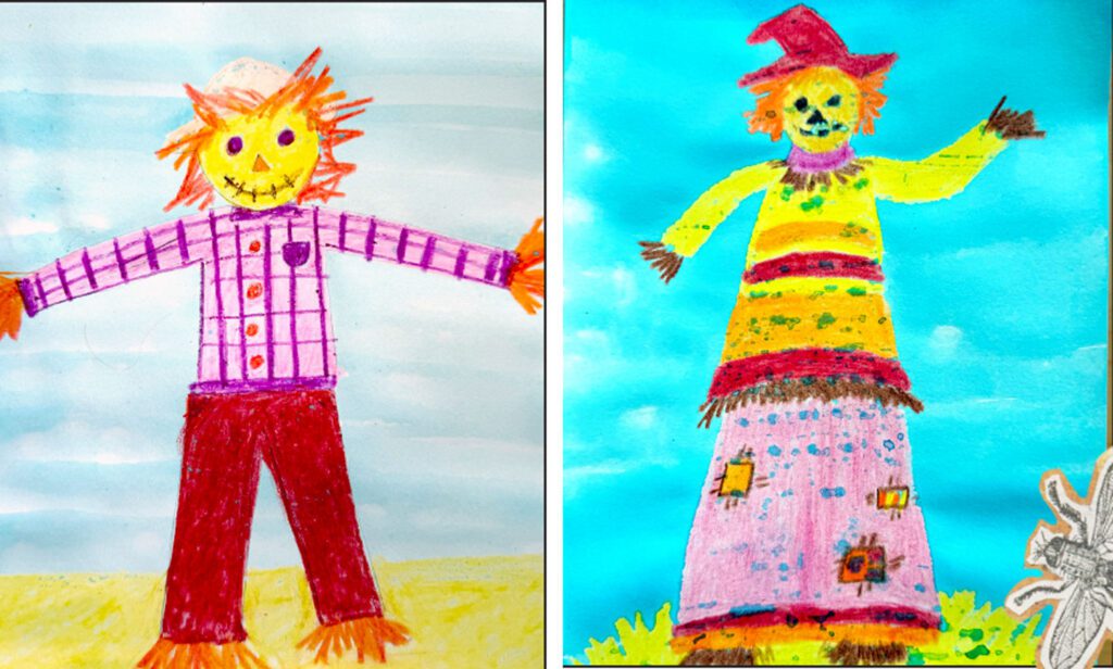 elementary fall art projects thumbnail