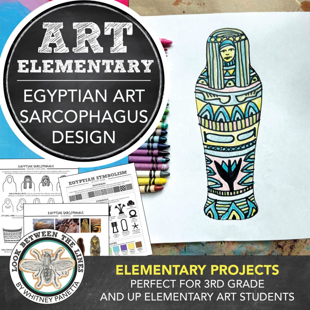 Egyptian art sarcophagus lesson thumbnail