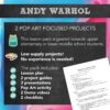 Warhol art lesson thumbnail