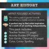 Art history activity pack thumbnail